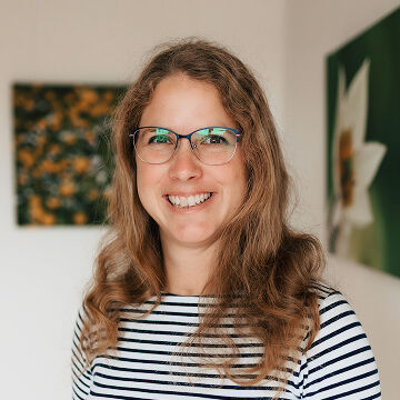 Mitarbeiterin Sandra Heck in der Hausarztpraxis Winselmann